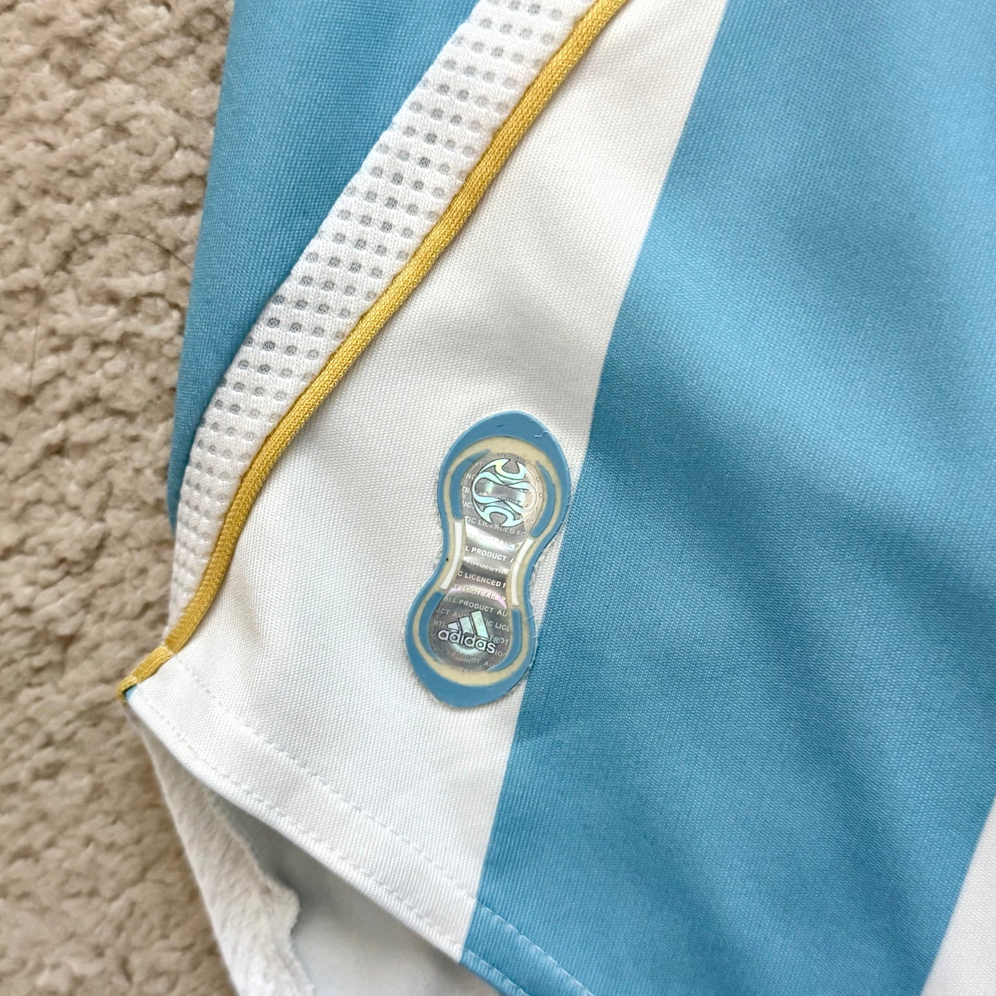 Argentina 2006 World Cup home x Messi #19 (L)
