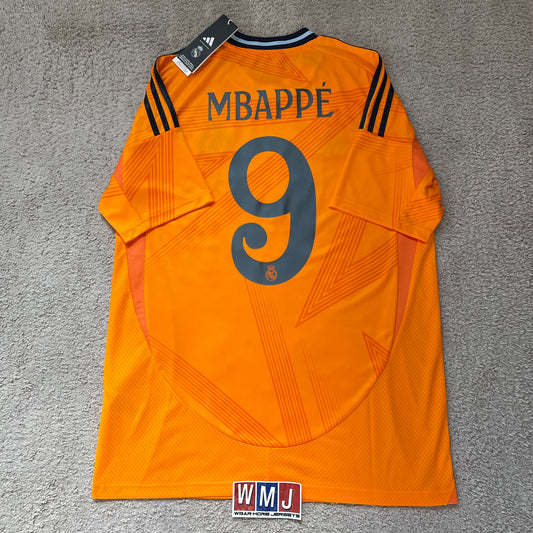 Real Madrid 2024/25 away x Kylian Mbappe #9 (M) *BRAND NEW WITH TAGS