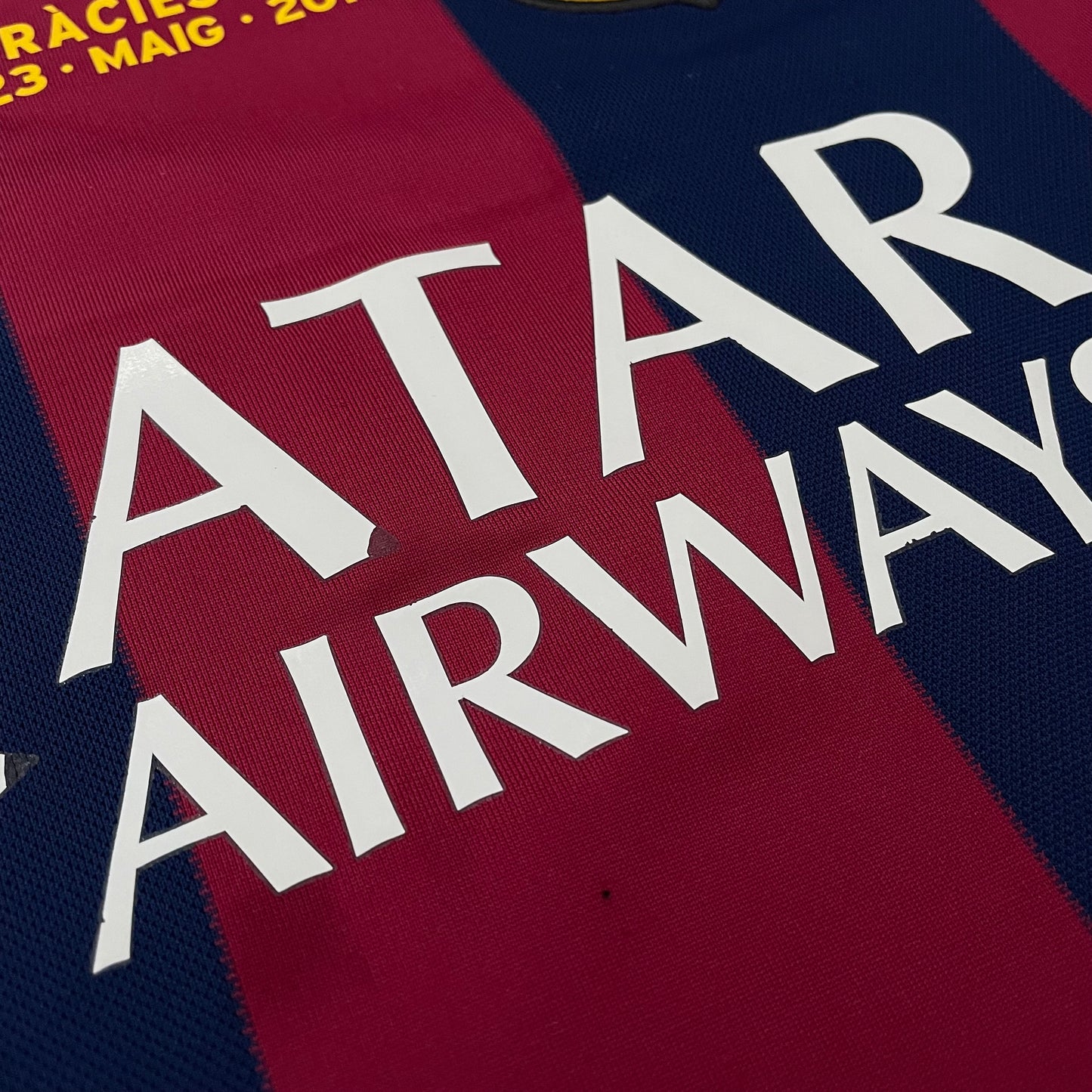 Barcelona 2014/15 home x Xavi FAREWELL EDITION #6 (L)