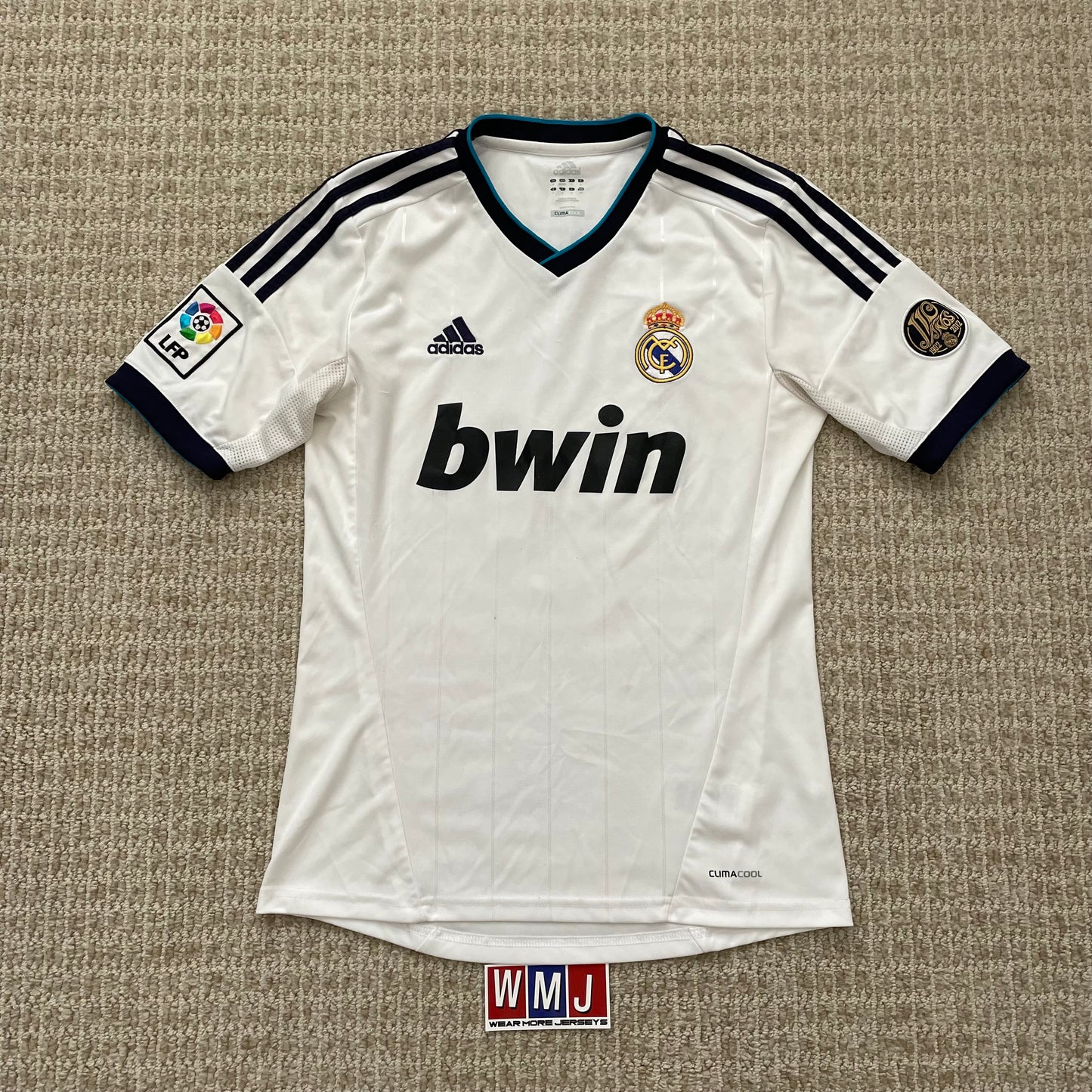 Real Madrid 2012/13 home x Karim Benzema #9 (S)