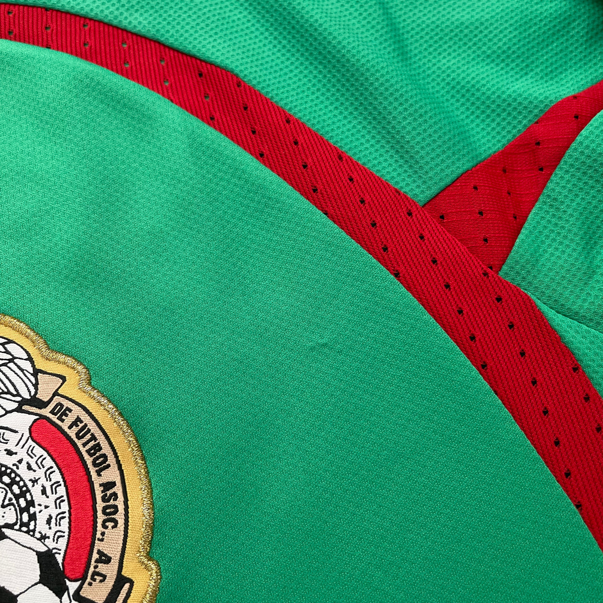 Mexico 2008/09 home 3/4 SLEEVES x Rafa Marquez #4 (XL)