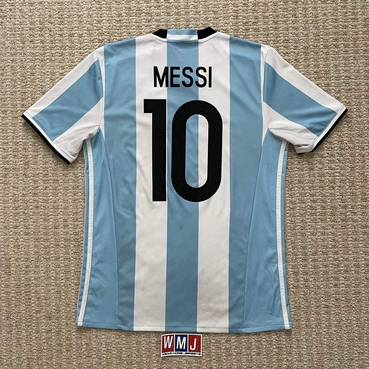 Argentina 2016 Copa America home x Messi #10 (M)