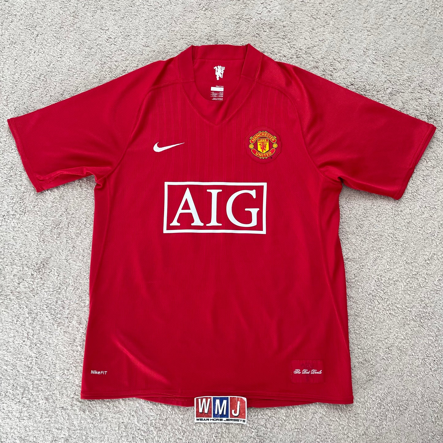 Manchester United 2007/2008/2009 x Cristiano Ronaldo #7 (M)