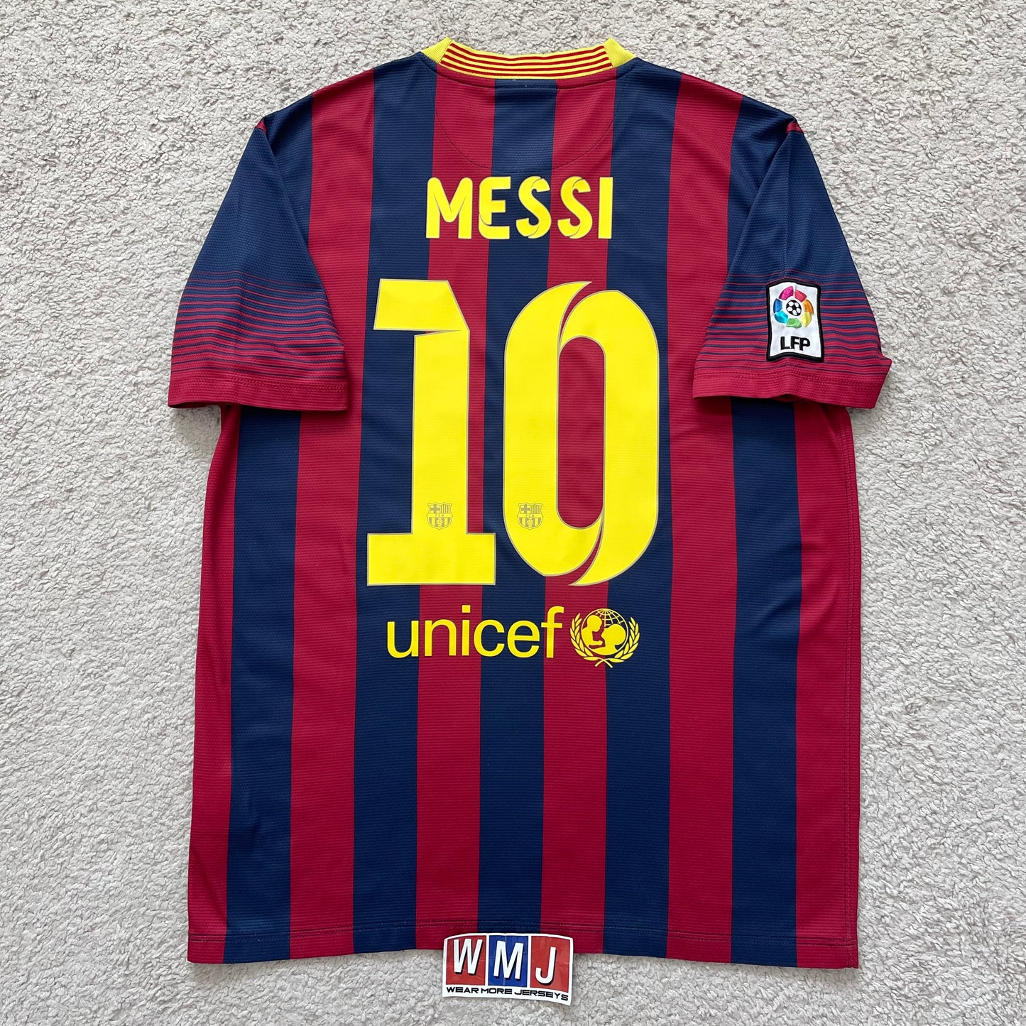 Barcelona 2013/14 home x Messi #10 (M)
