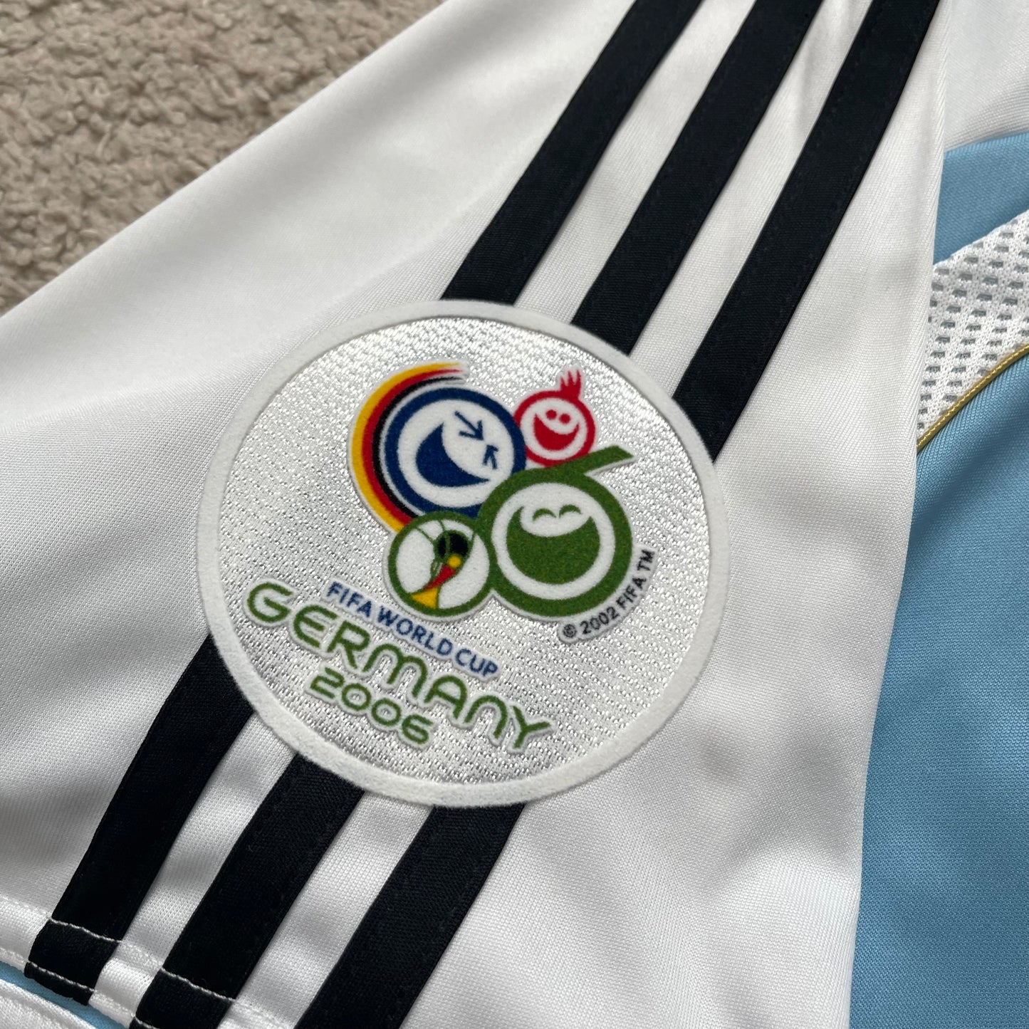 Argentina 2006 World Cup home x Messi #19 (XL)