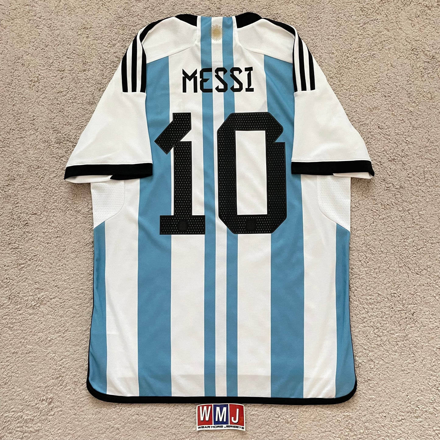 Argentina 2022 World Cup home x Messi #10 (L)