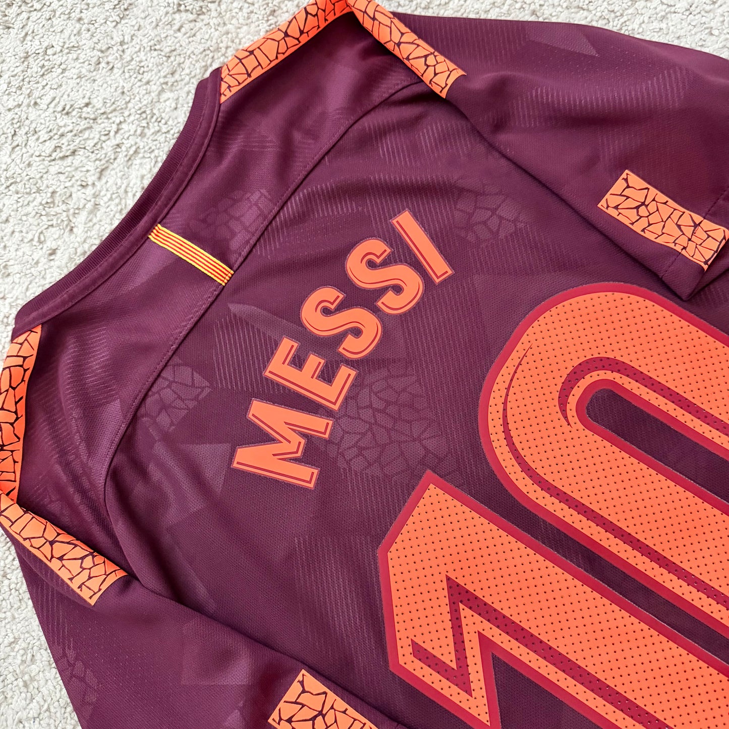 Barcelona 2017/18 third x Messi #10 (M)