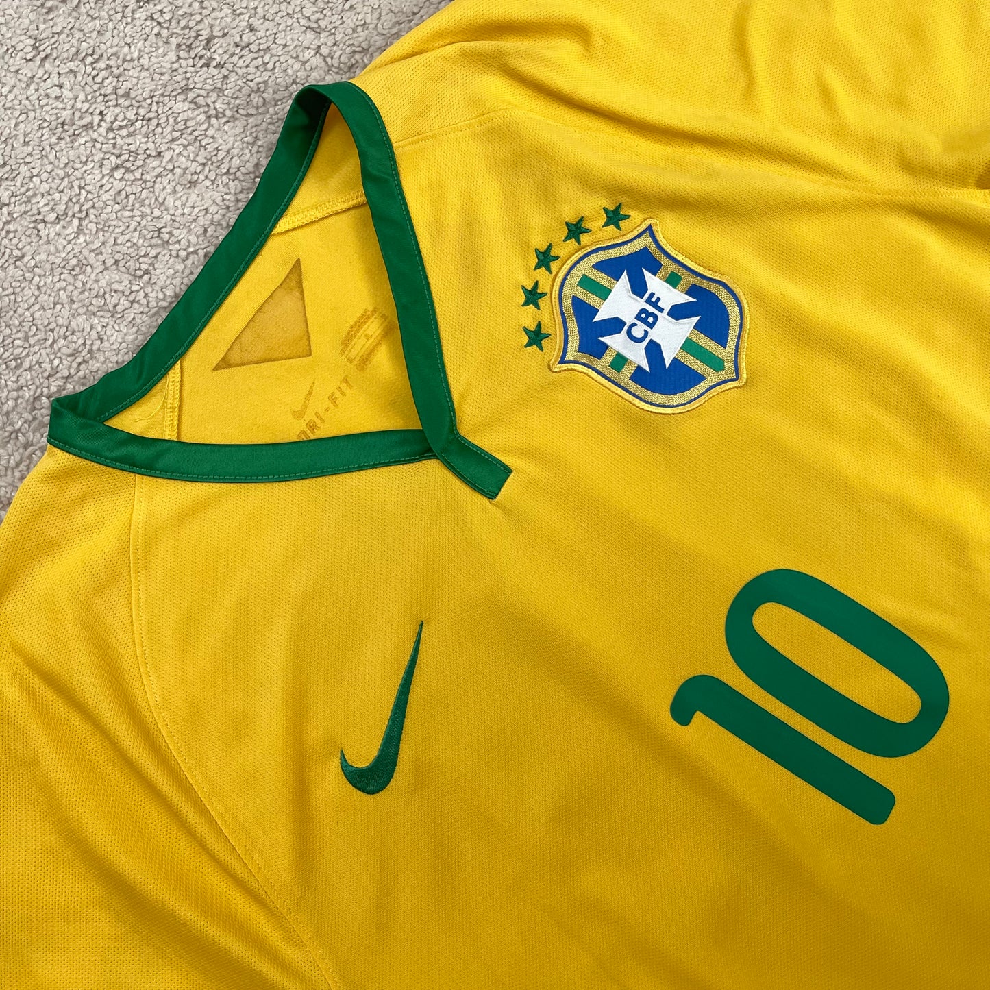 Brazil 2014 World Cup home x Neymar Jr #10 (M)