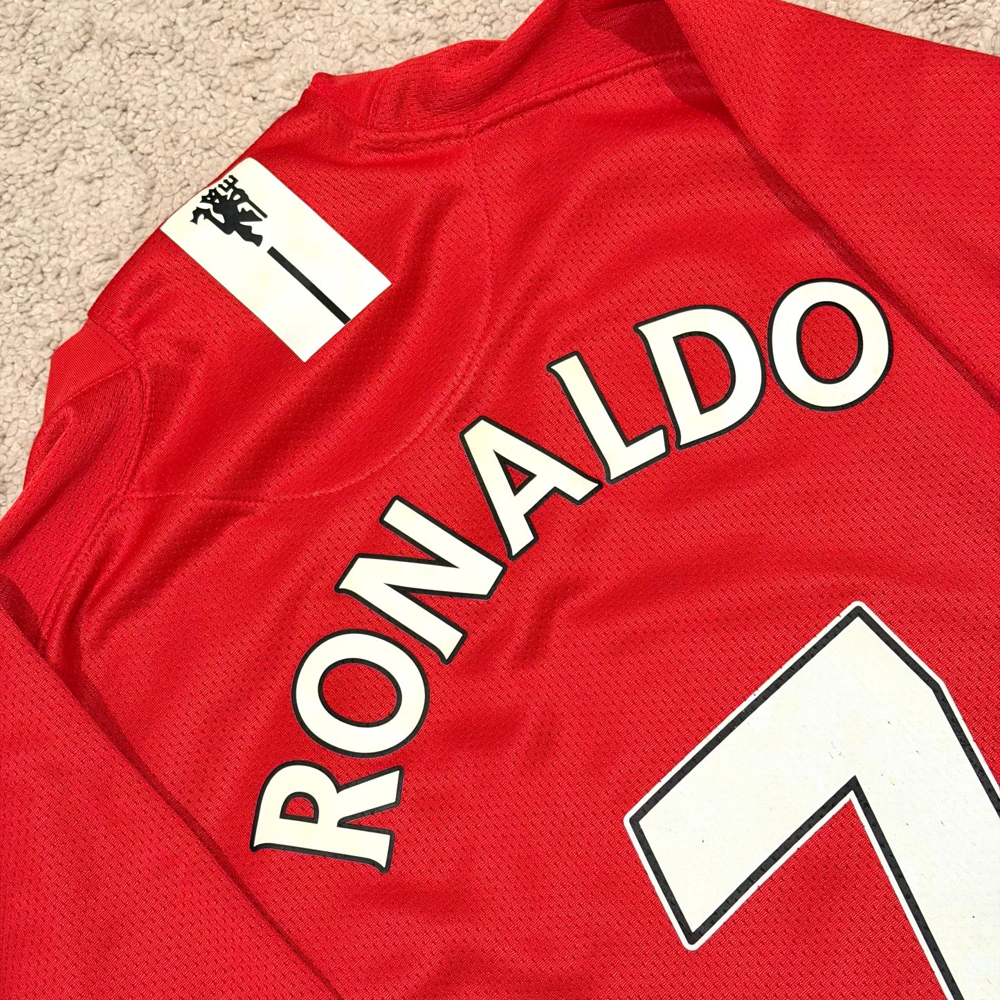 Manchester United 2007/2008/2009 x Cristiano Ronaldo #7 (L)