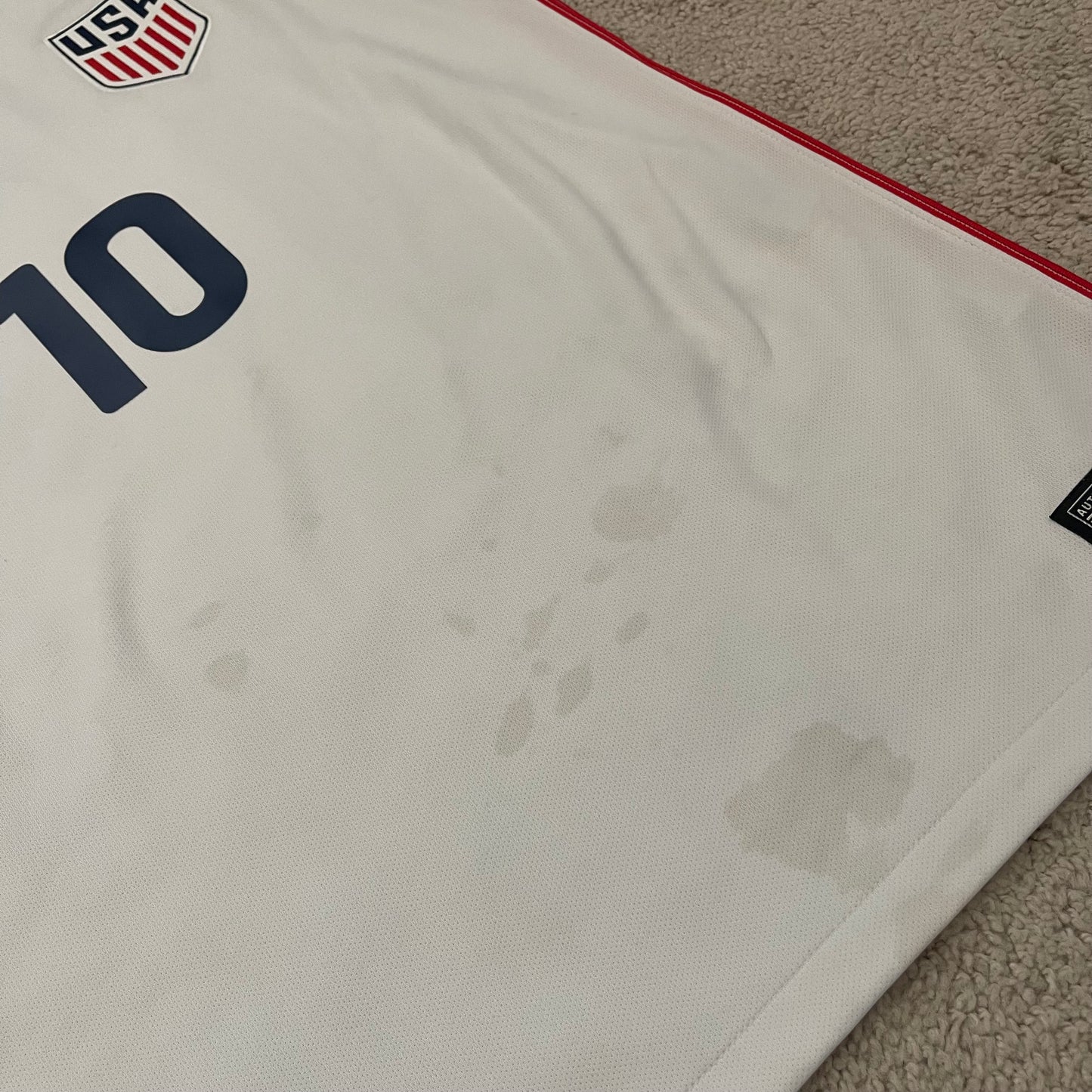 USA 2016/17 home x Christian Pulisic #10 (M)