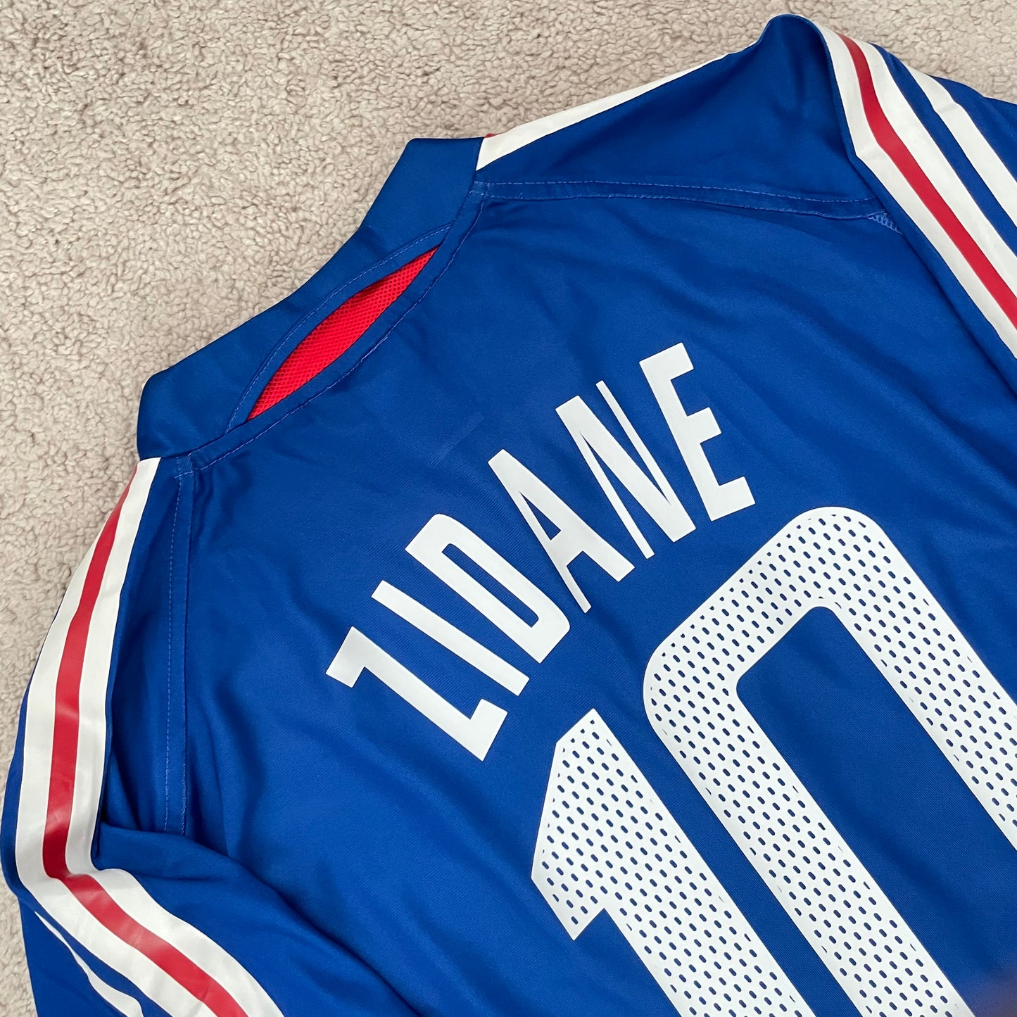 France 2004 EURO home x Zinedine Zidane #10 (XL)
