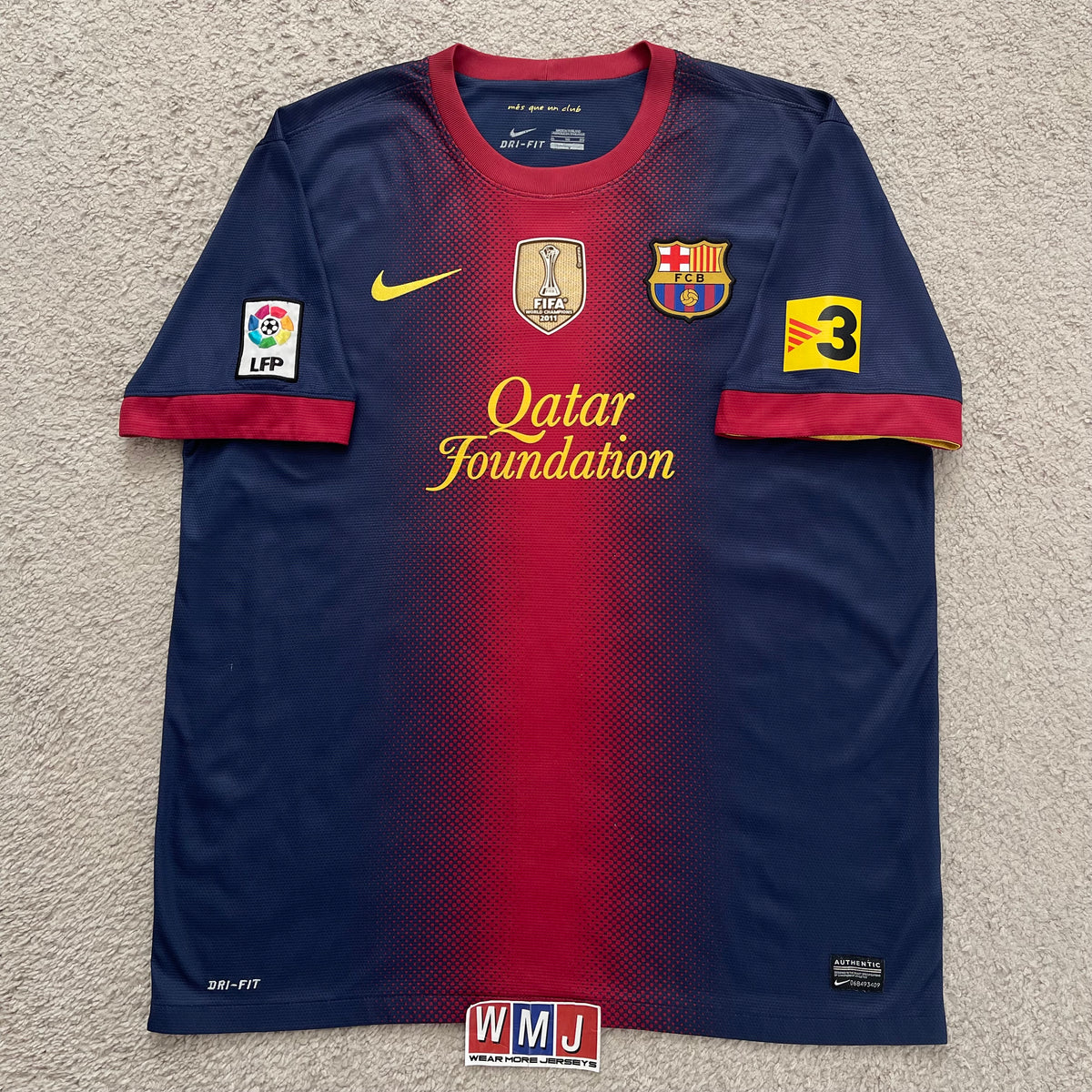 Barcelona 2012/13 home x Messi #10 (XL)