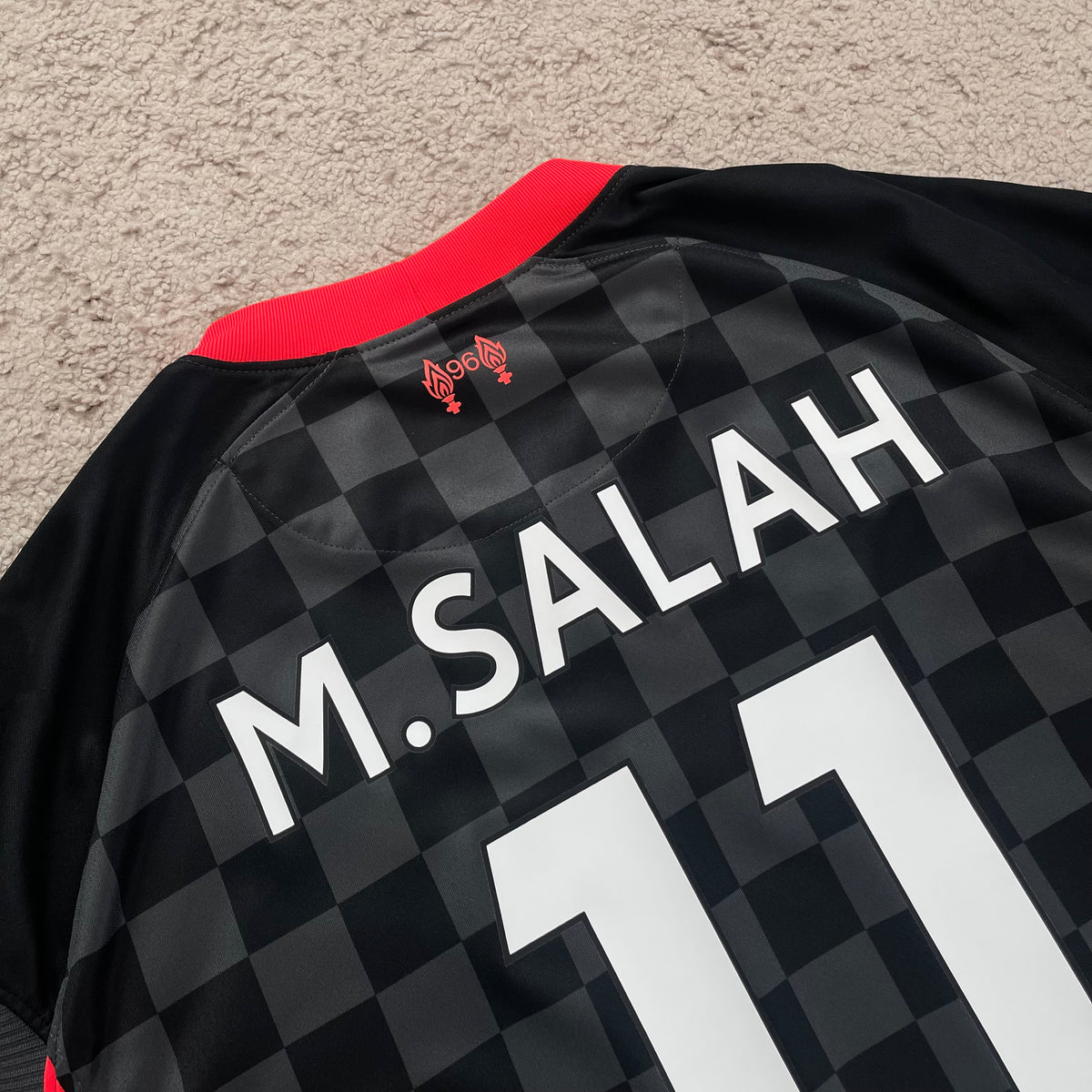 Liverpool 2020/21 third x Mohamed Salah #11 (L)