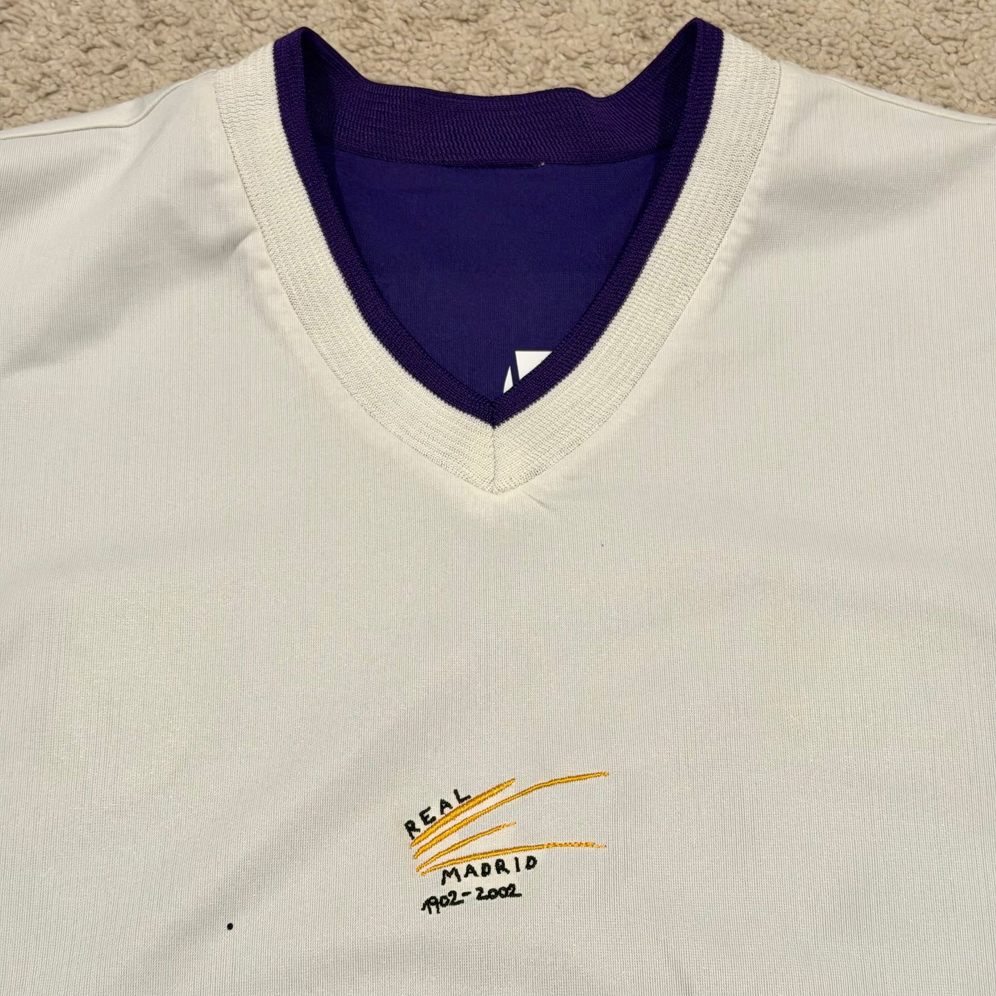 Real Madrid 2002/03 third 100th Anniversary REVERSIBLE x Zinedine Zidane #5 (XL)