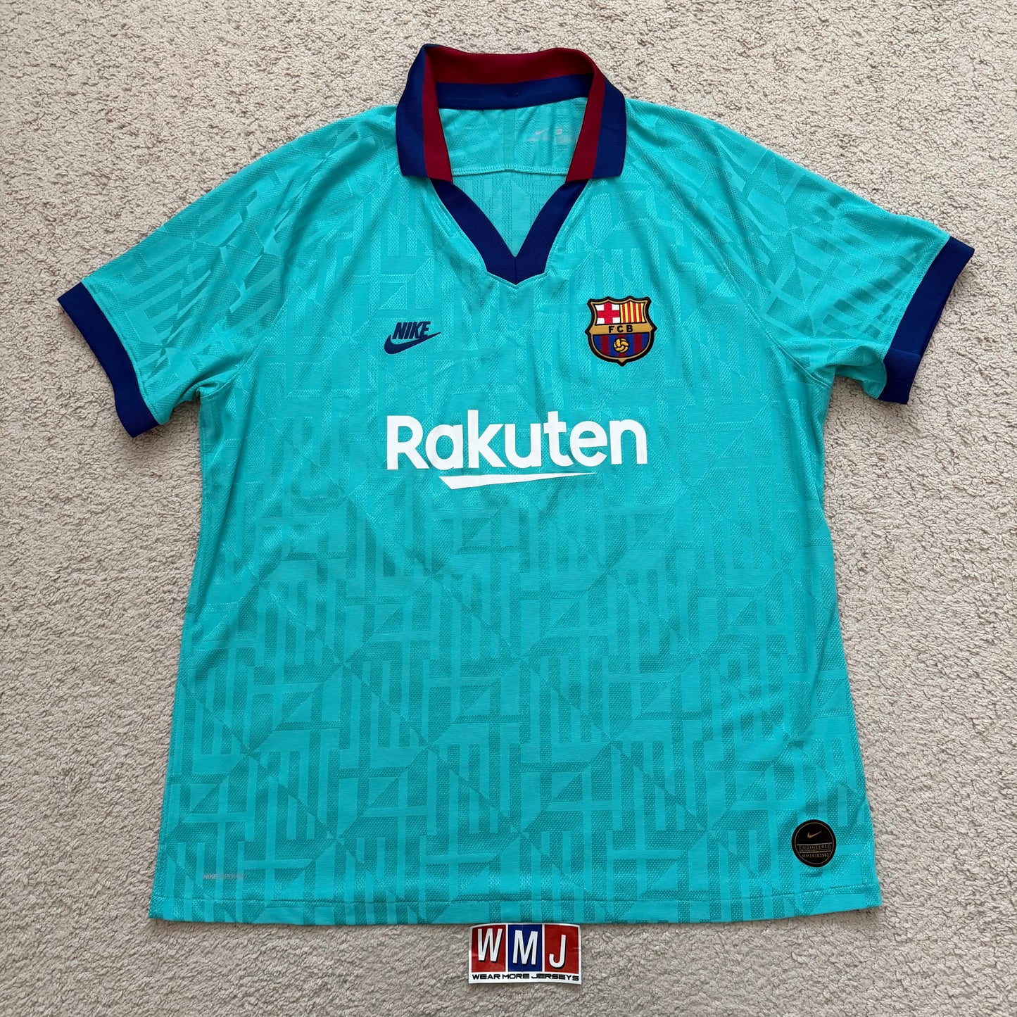 Barcelona 2019/20 third PLAYER VERSION x Messi #10 (XXL)