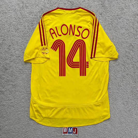 Liverpool 2006/07 away x Xabi Alonso #14 (M)