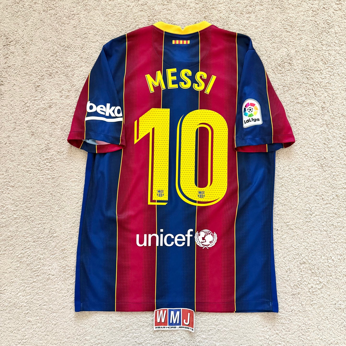 Barcelona 2020/21 home x Messi #10 (M)