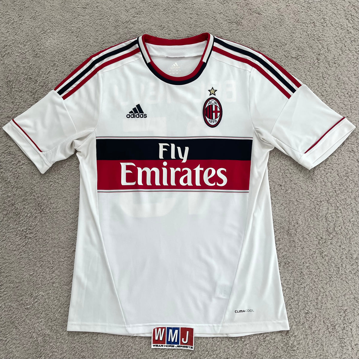 AC Milan 2012/13 away x Mario Balotelli #45 (M)