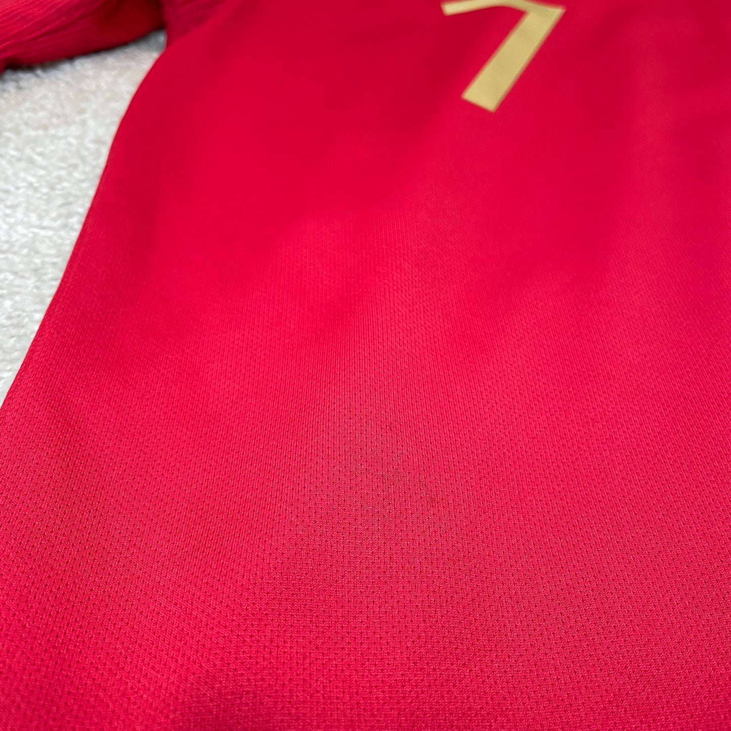 Portugal 2018 World Cup home x Cristiano Ronaldo #7 (L)