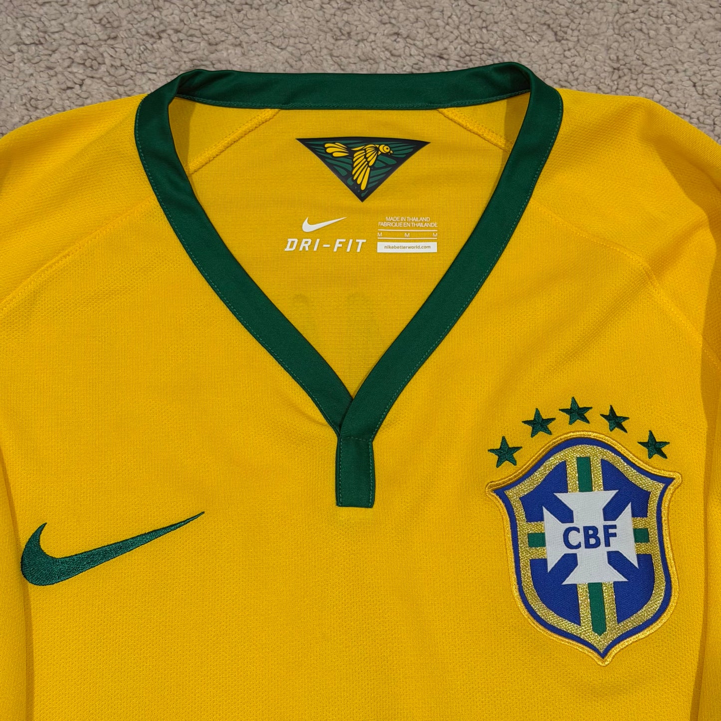 Brazil 2014 World Cup home x Neymar Jr #10 (M)