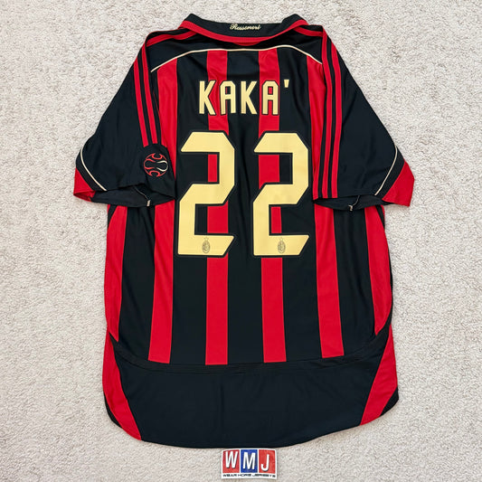 AC Milan 2006/07 home x Kaká #22 (L)
