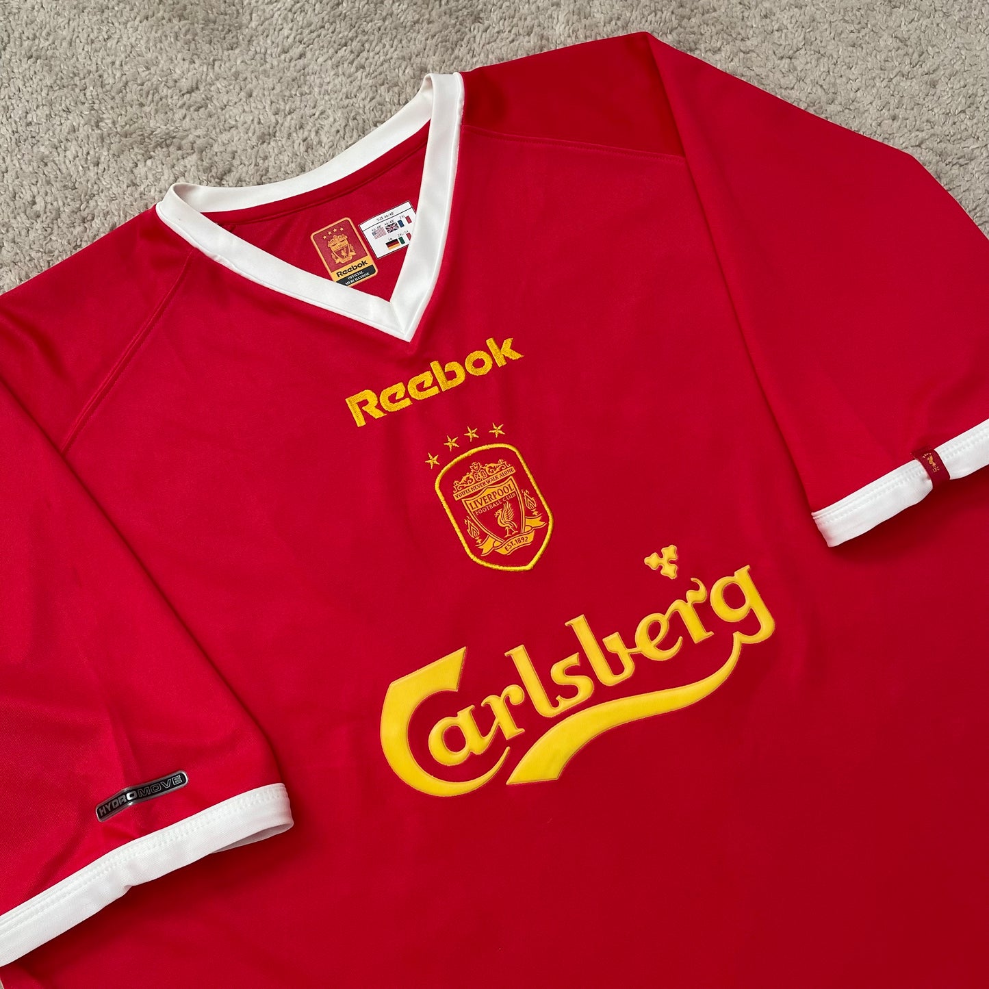 Liverpool 2002/03 Cup home x Steven Gerrard #17 (XXL)