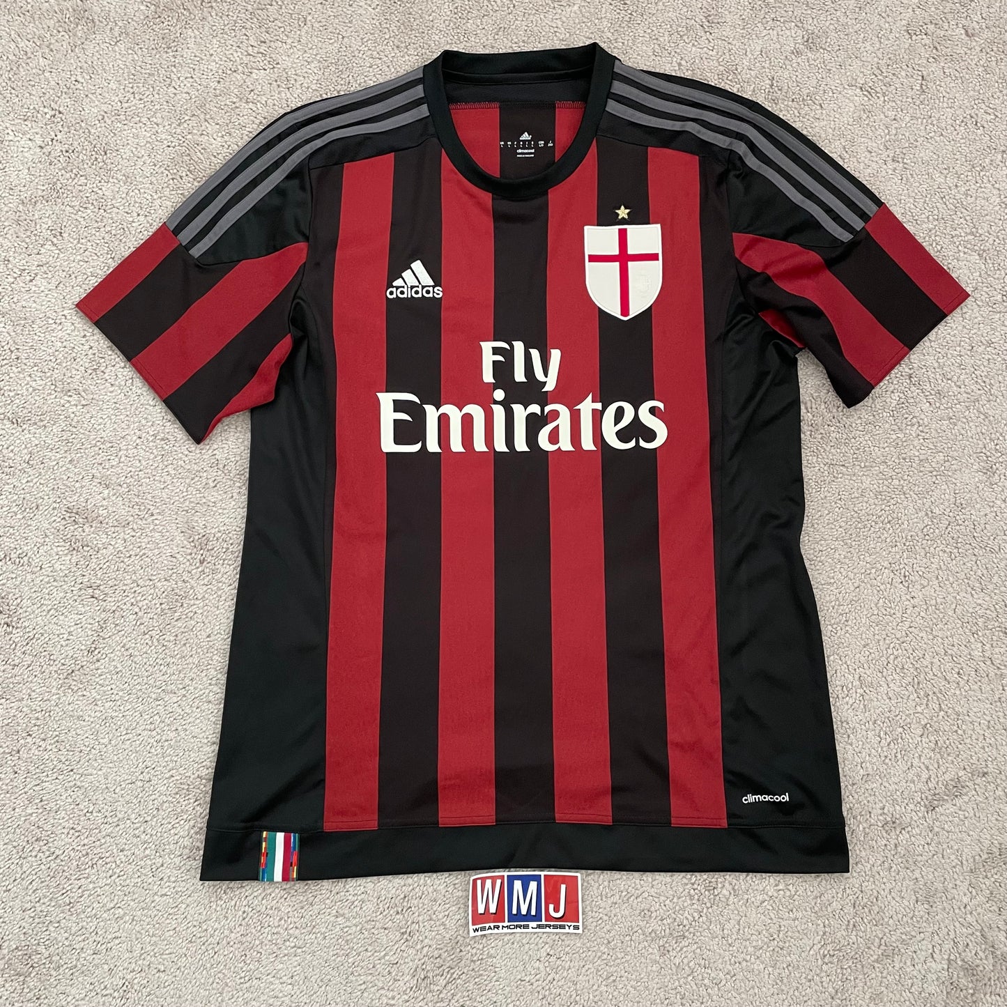 AC Milan 2015/16 home x Mario Balotelli #45 (L)