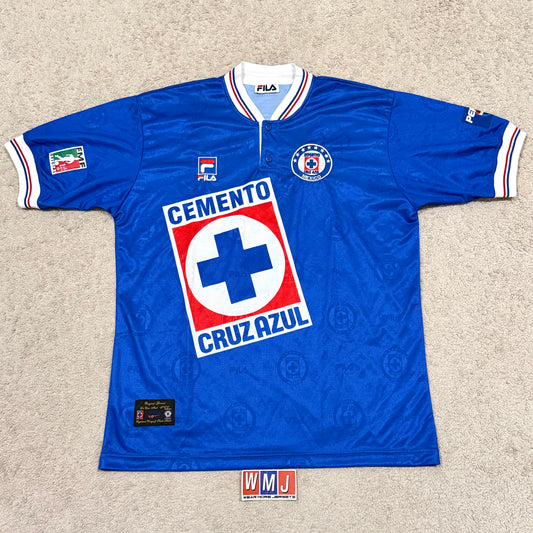 Cruz Azul 1999/2000 home x Joaquin Moreno #7 (XL)