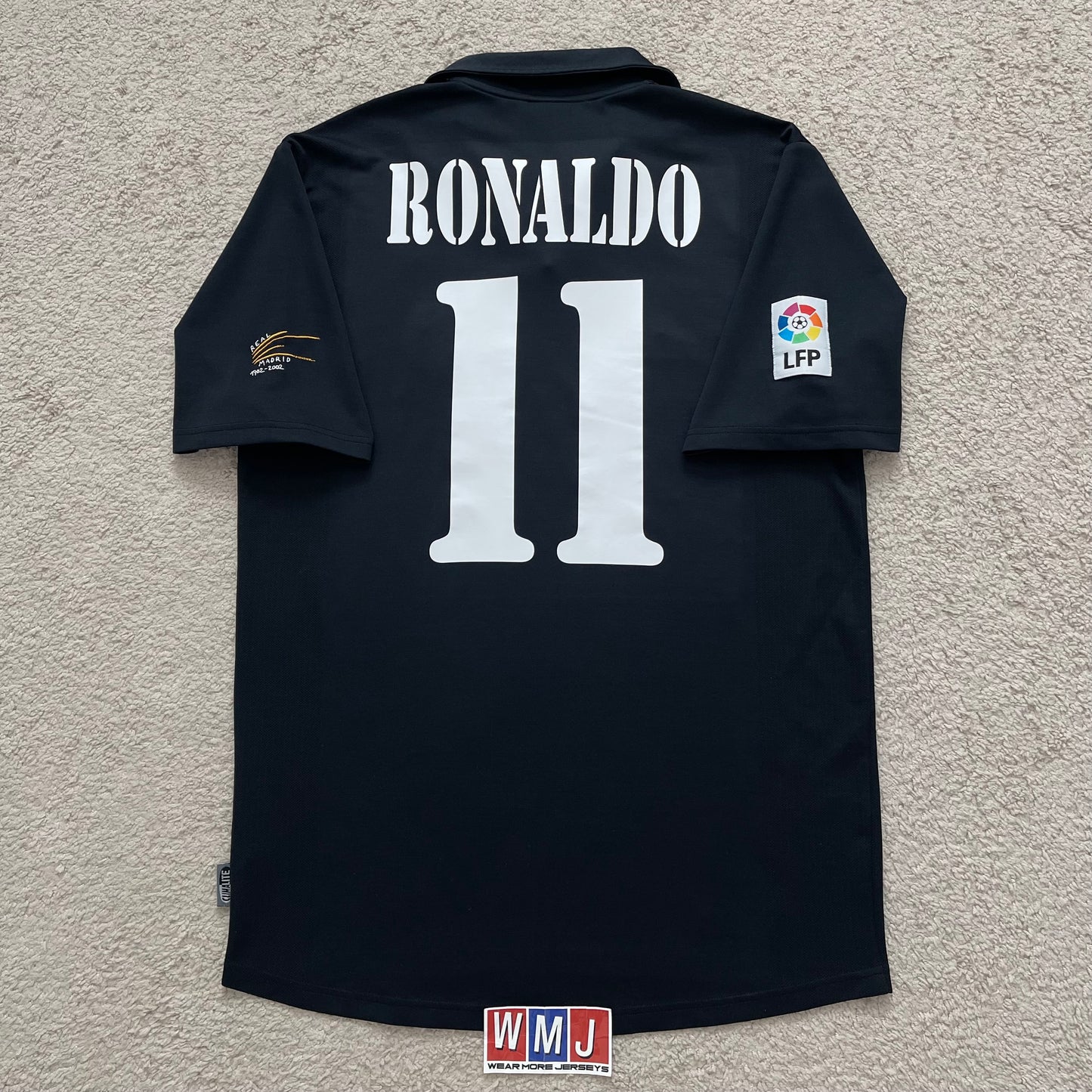 Real Madrid 2002/03 away 100th Anniversary x Ronaldo Nazario #11 (M)