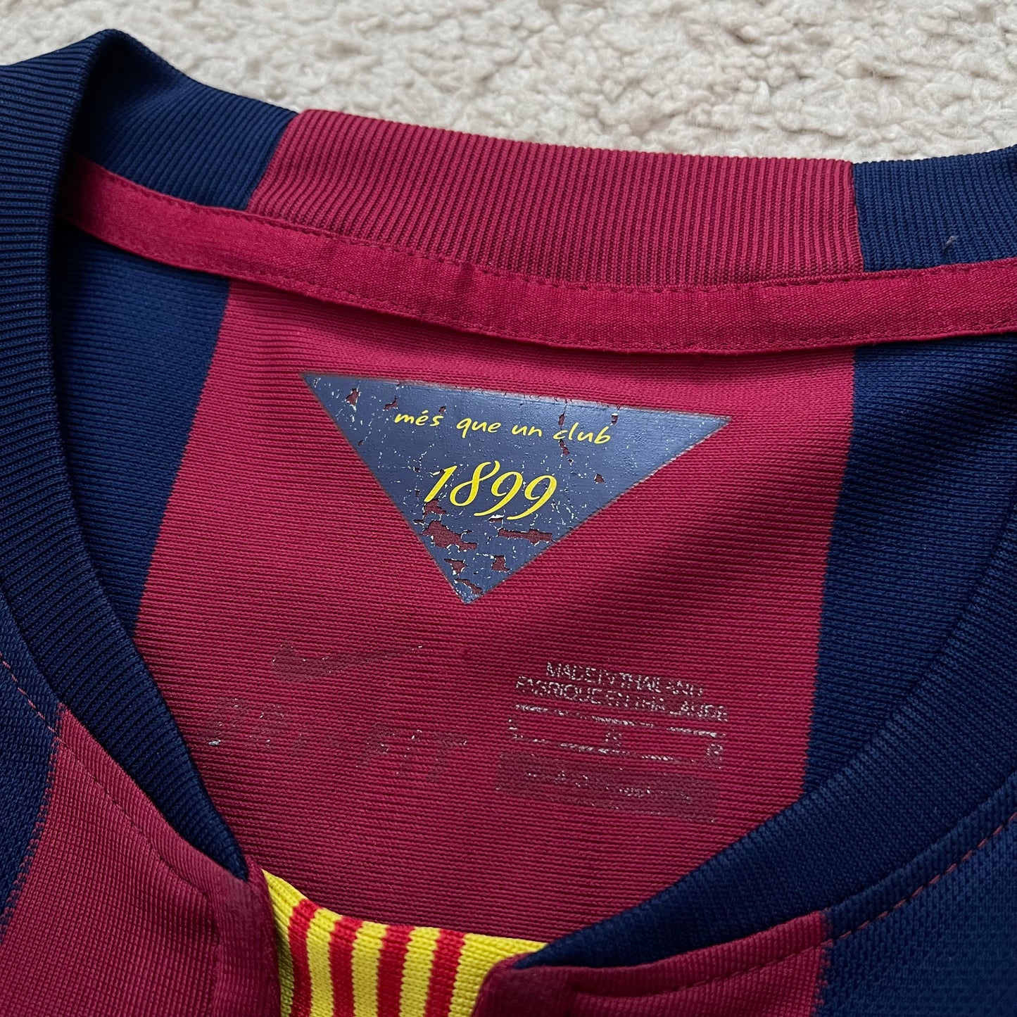 Barcelona 2014/15 home x Xavi FAREWELL EDITION #6 (L)