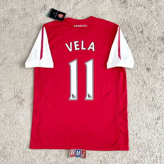 Arsenal 2011/12 home 125th Anniversary x Carlos Vela #11 (L) *BRAND NEW WITH TAGS