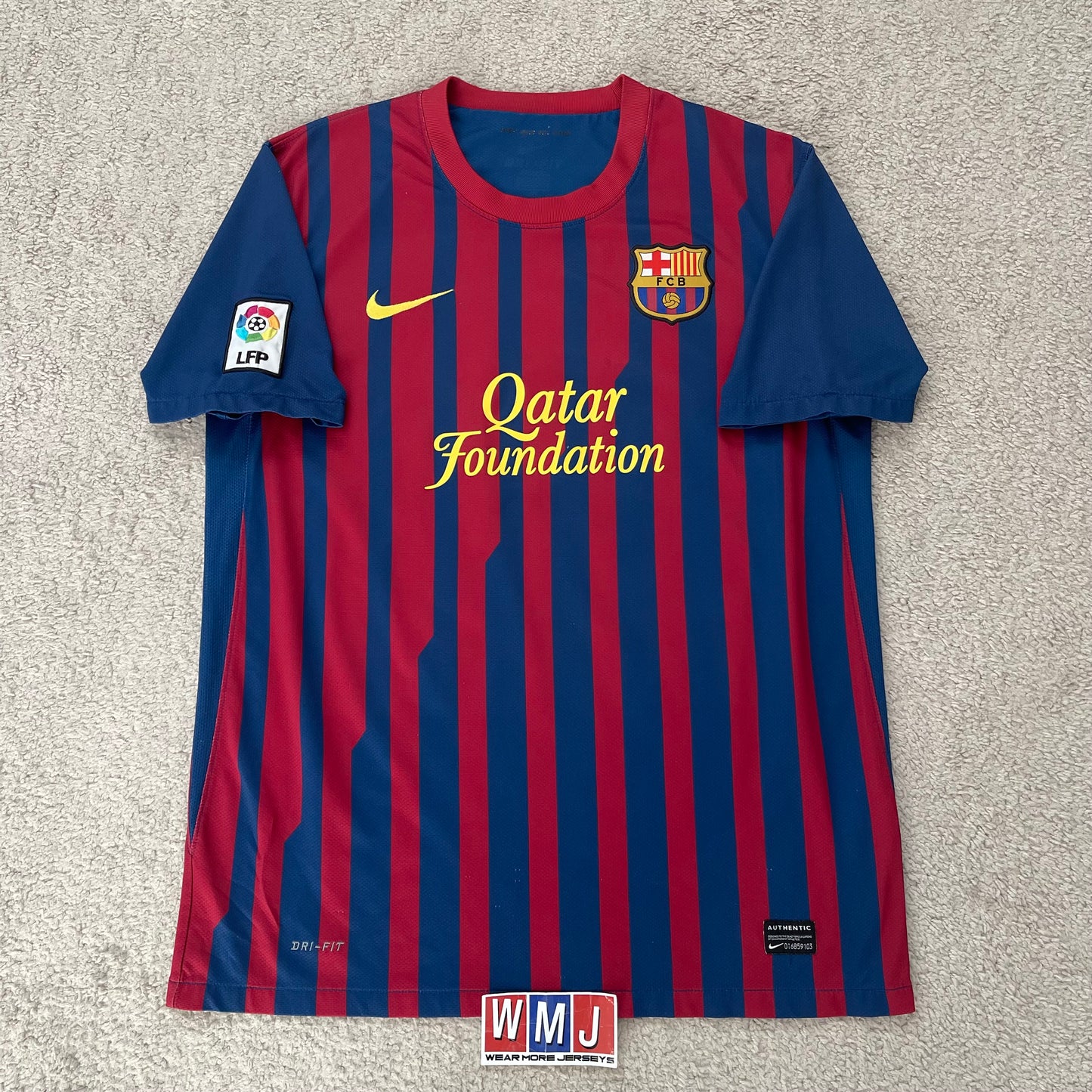 Barcelona 2011/12 home x Messi #10 (L)