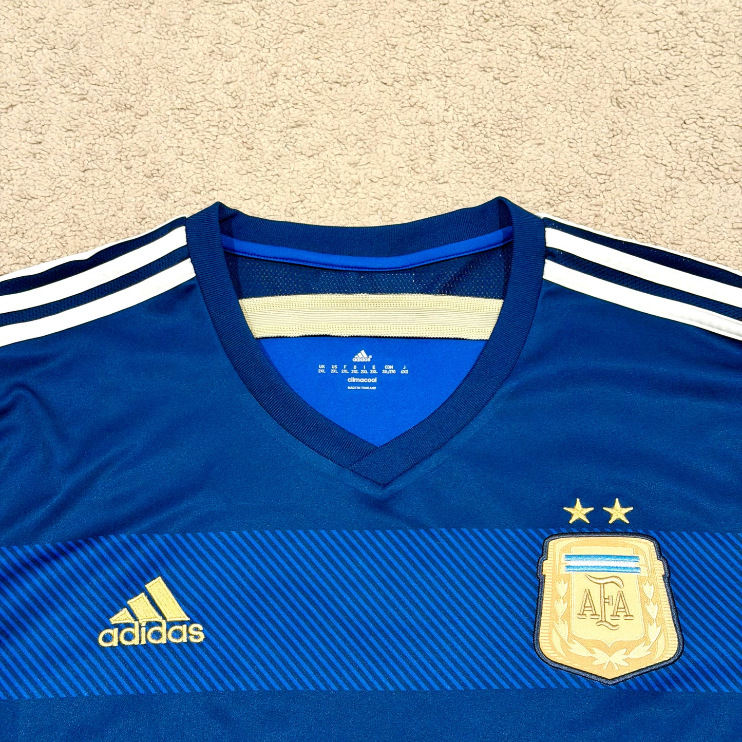 Argentina 2014 World Cup away x Messi #10 (XXL)