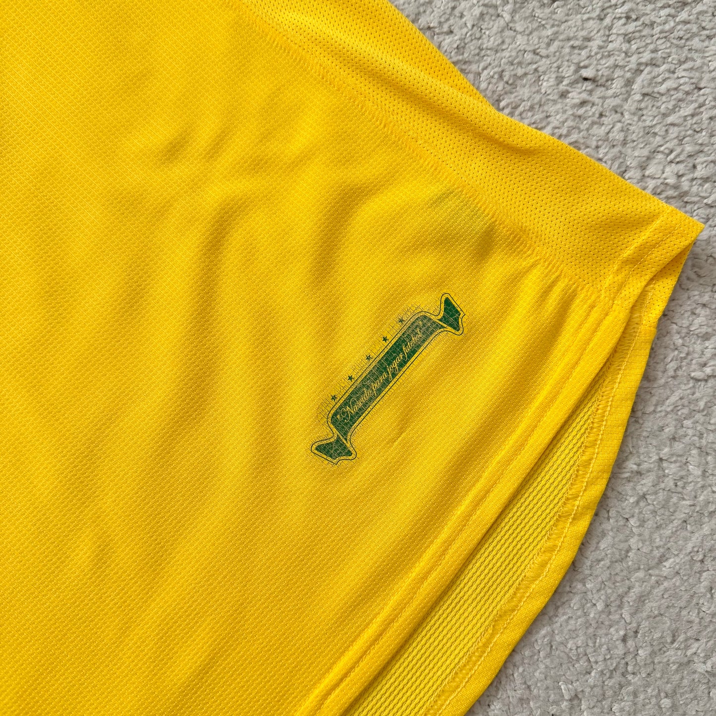 Brazil 2006 World Cup home x Ronaldo Nazario #9 (XL)
