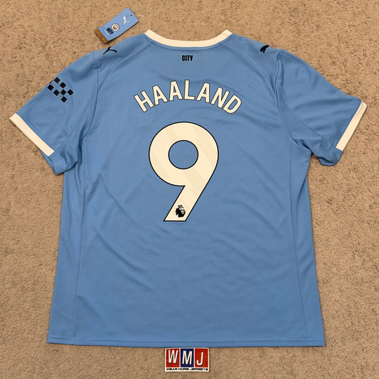 Manchester City 2025/26 home x Erling Haaland #9 (XL) *BRAND NEW WITH TAGS