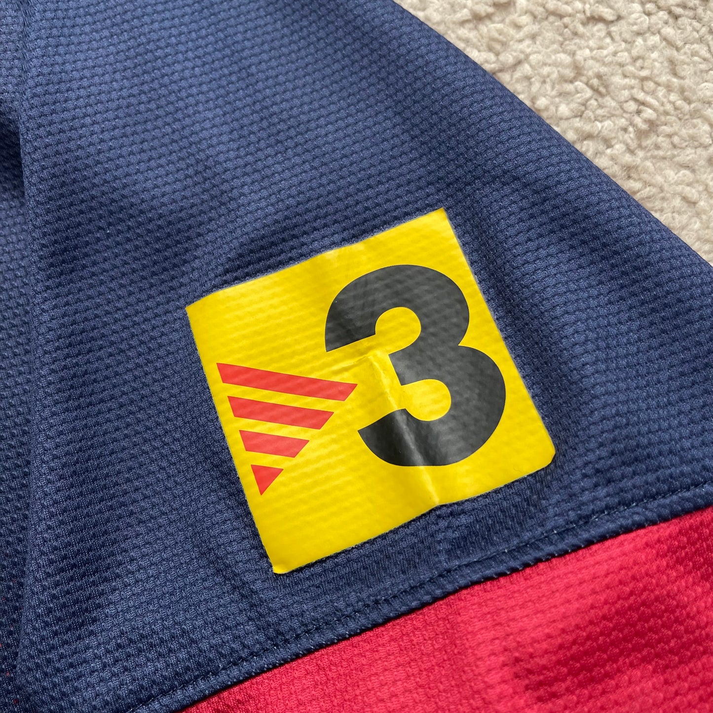 Barcelona 2012/13 home x Messi #10 (L) *has some holes on the back