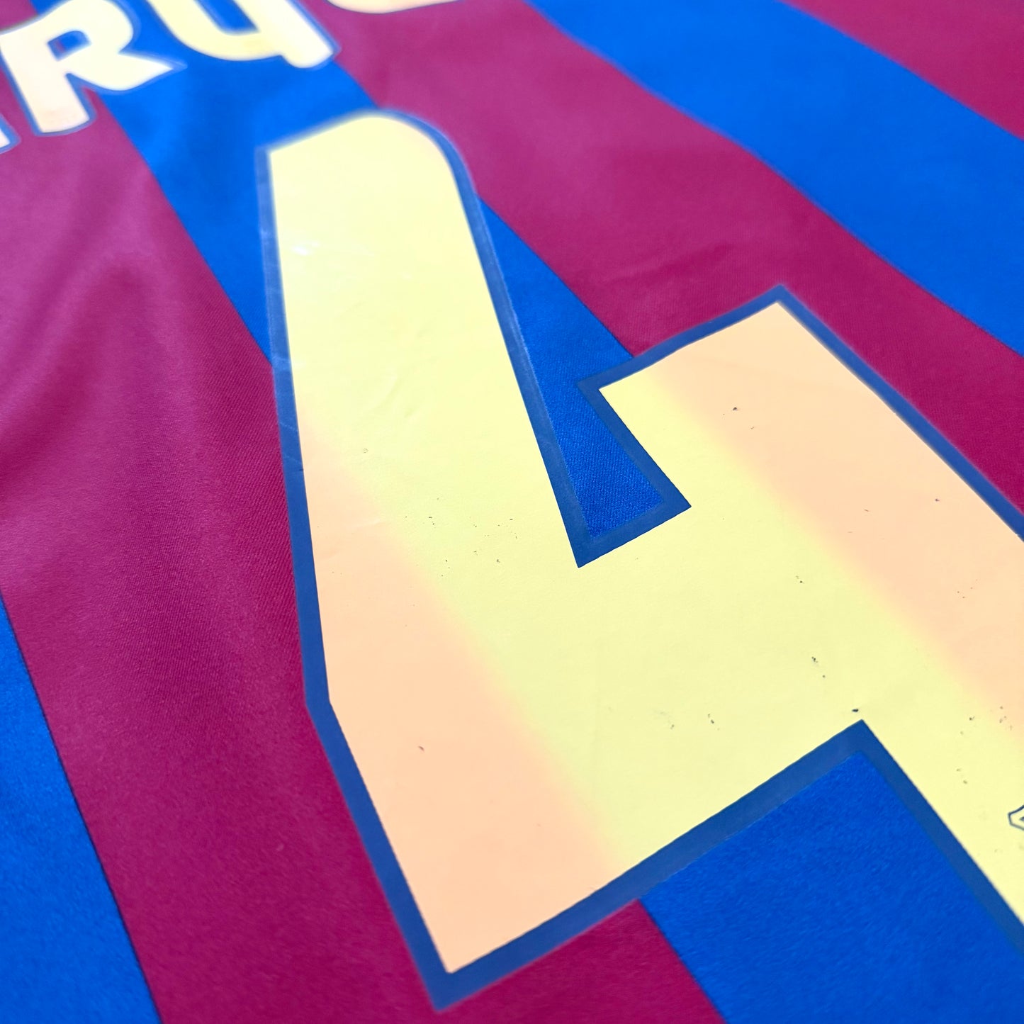 Barcelona 2005/06 home LONG SLEEVES x Rafa Marquez #4 (L)