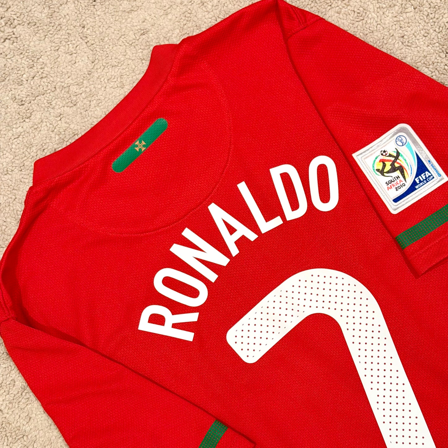Portugal 2010 World Cup home x Cristiano Ronaldo #7 (M)