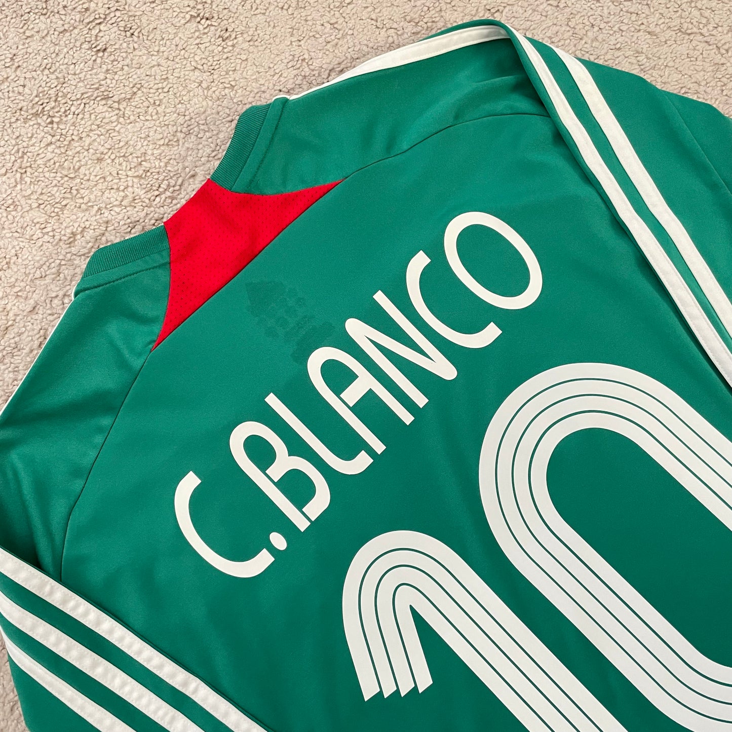 Mexico 2007/08 home x Cuauhtémoc Blanco #10 (L)