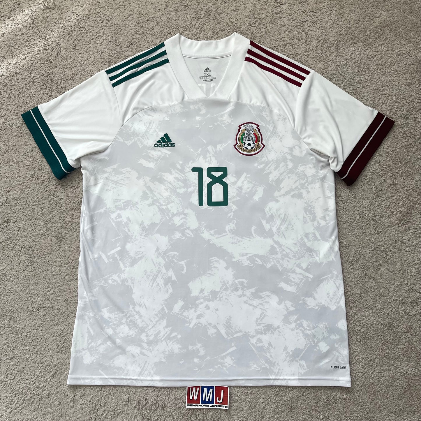 Mexico 2020 away x Andres Guardado #18 (XXL)