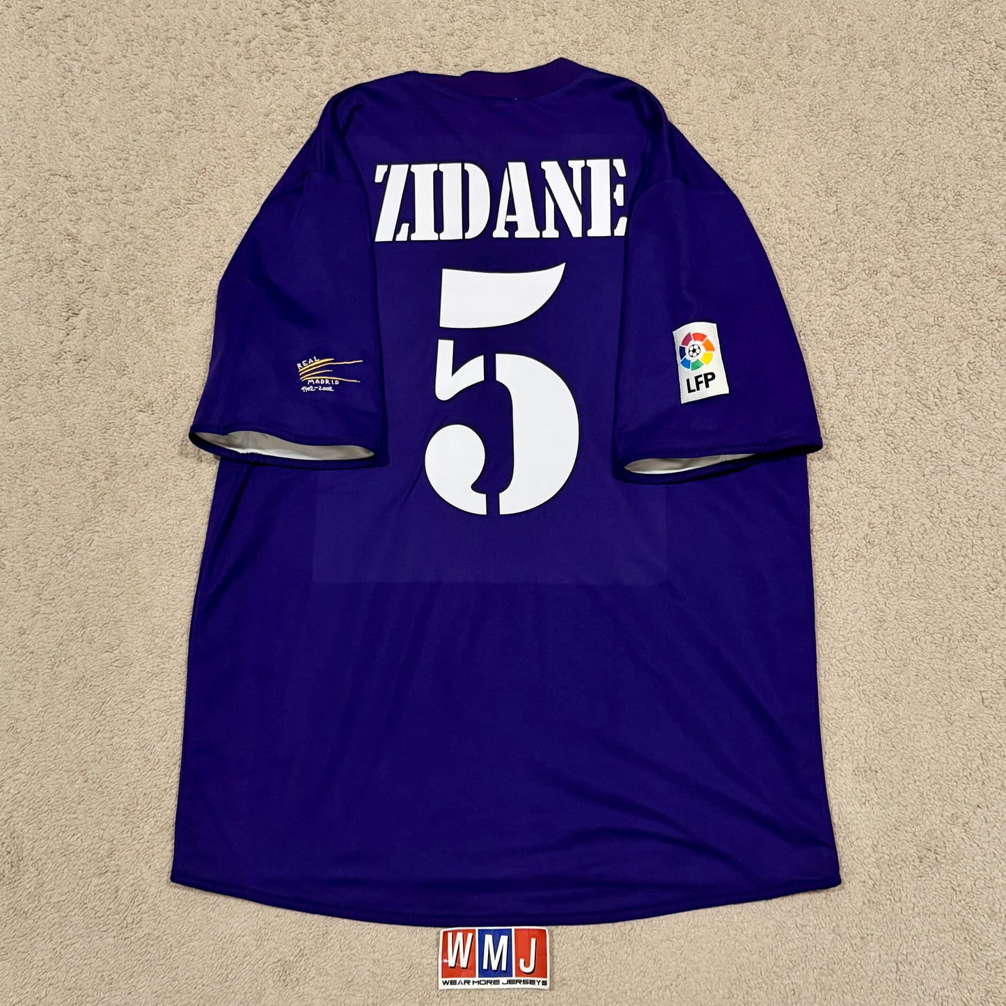 Real Madrid 2002/03 third 100th Anniversary REVERSIBLE x Zinedine Zidane #5 (XL)