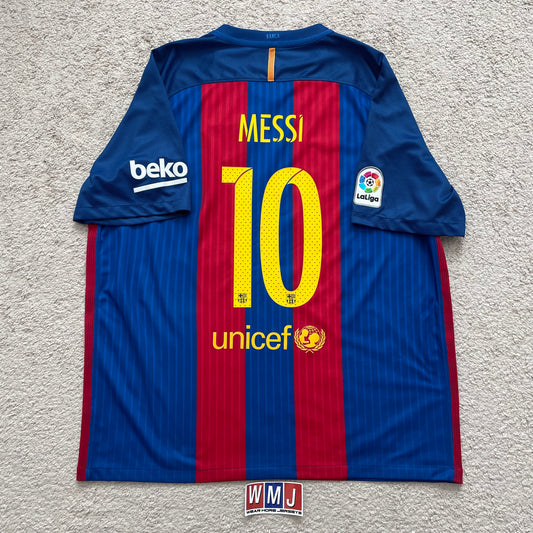 Barcelona 2016/17 home x Messi #10 (XXL)