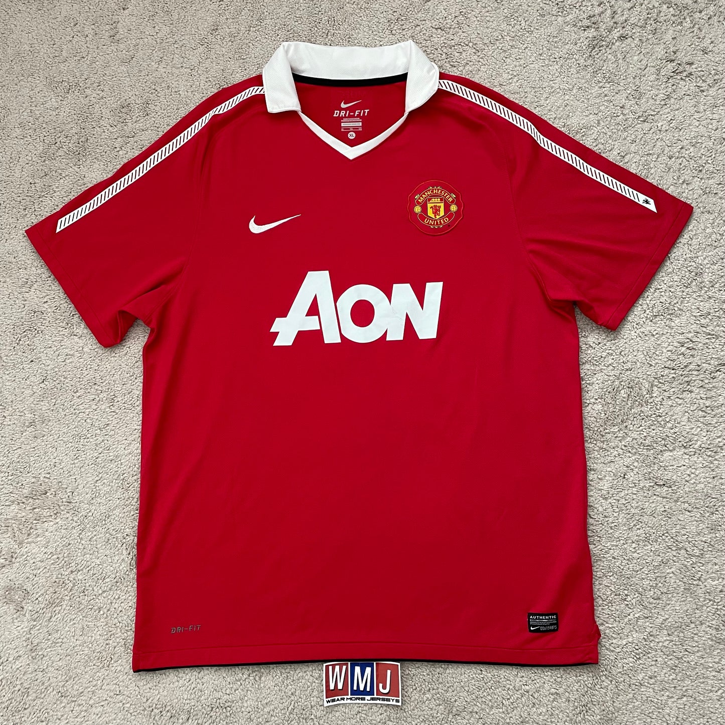 Manchester United 2010/11 home x Chicharito Hernandez #14 (XL)