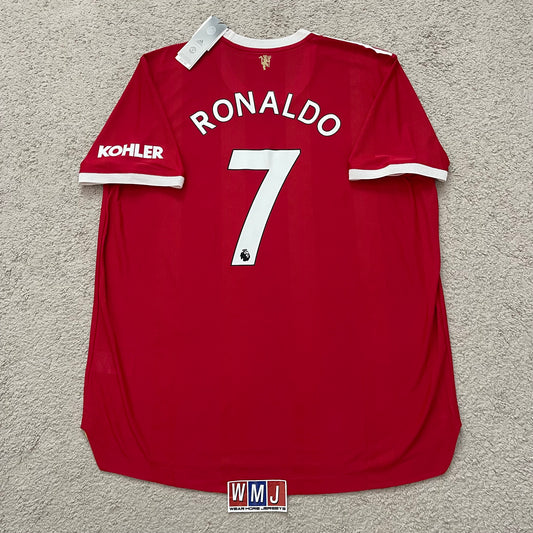 Manchester United 2021/22 home PLAYER VERSION x Cristiano Ronaldo #7 (XXL) *BRAND NEW WITH TAGS