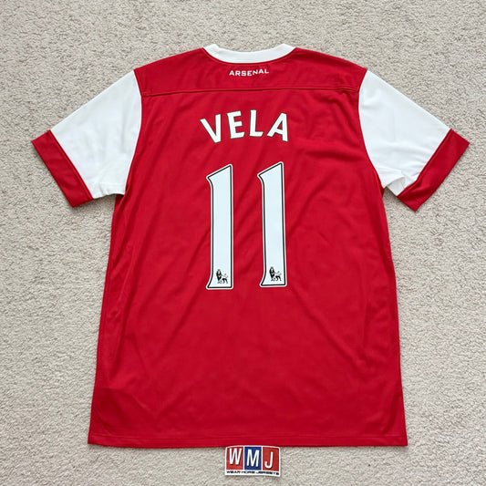 Arsenal 2010/11 home x Carlos Vela #11 (L)