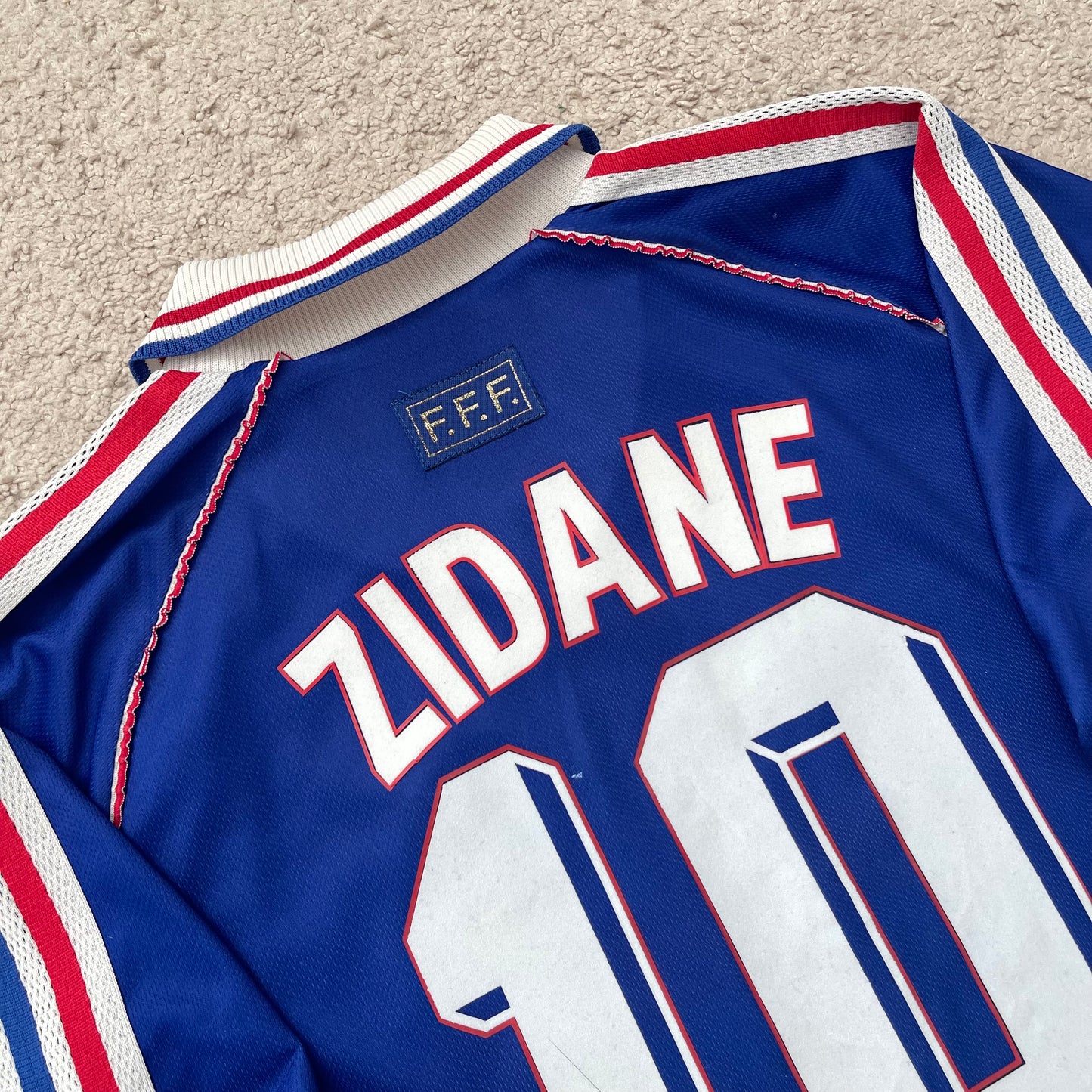 France 1998 World Cup home x Zinedine Zidane #10 (M)