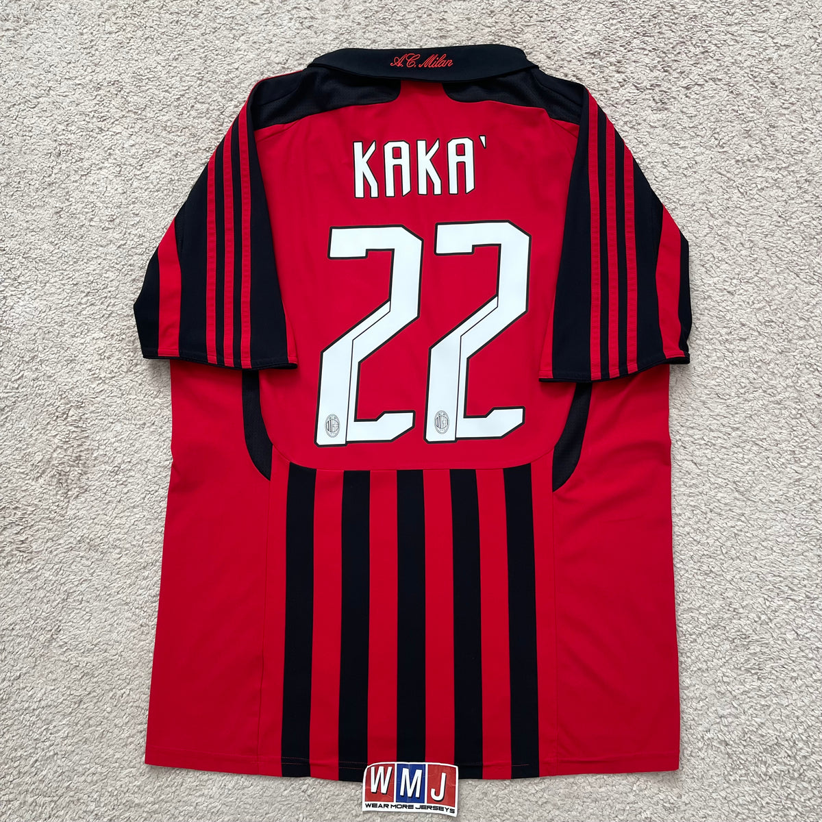 AC Milan 2007/08 home x Ricardo Kaká #22 (L)