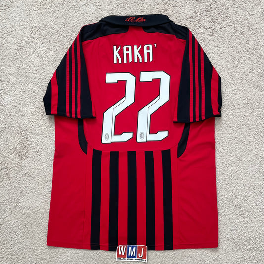 AC Milan 2007/08 home x Ricardo Kaká #22 (L)
