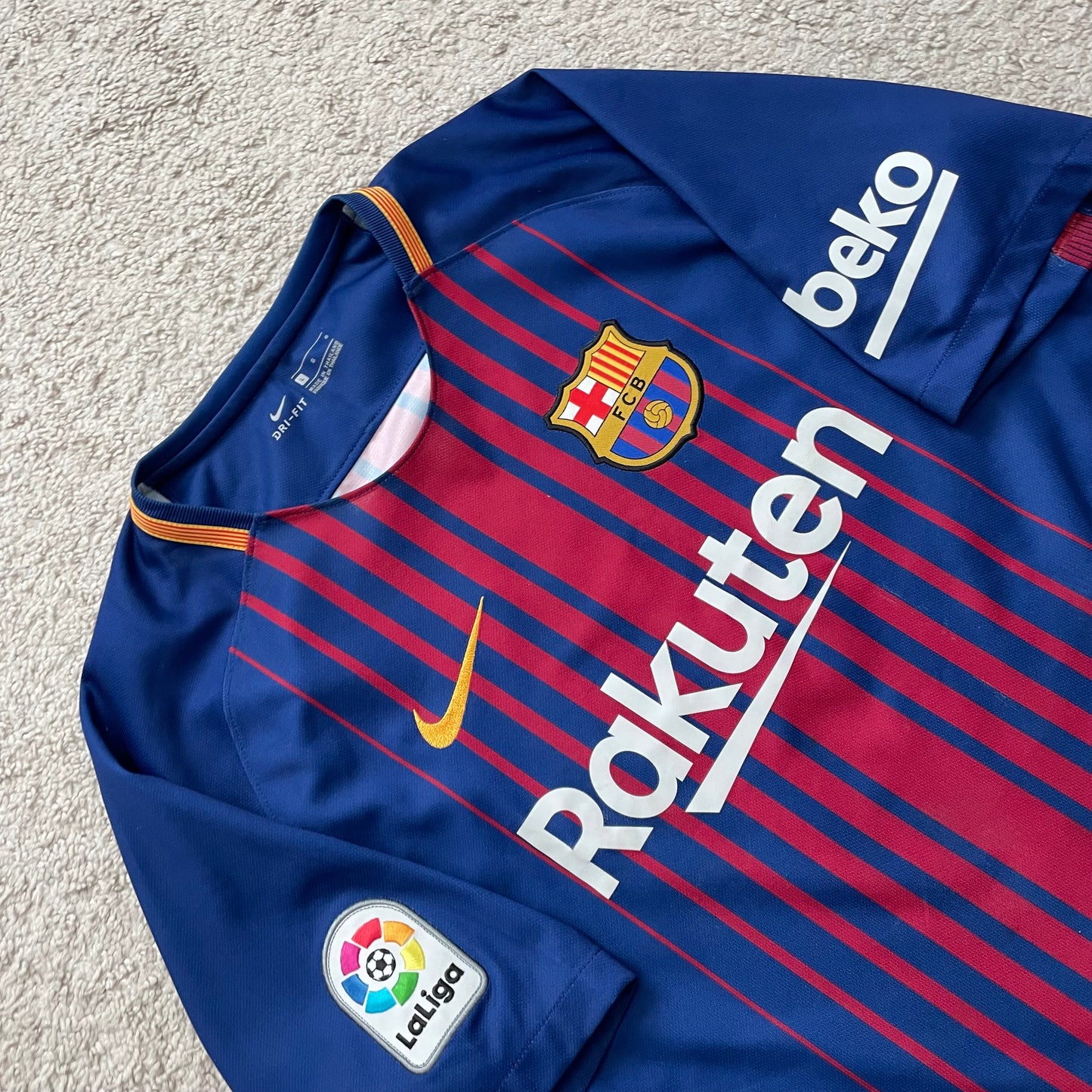 Barcelona 2017/18 home x Messi #10 (L)