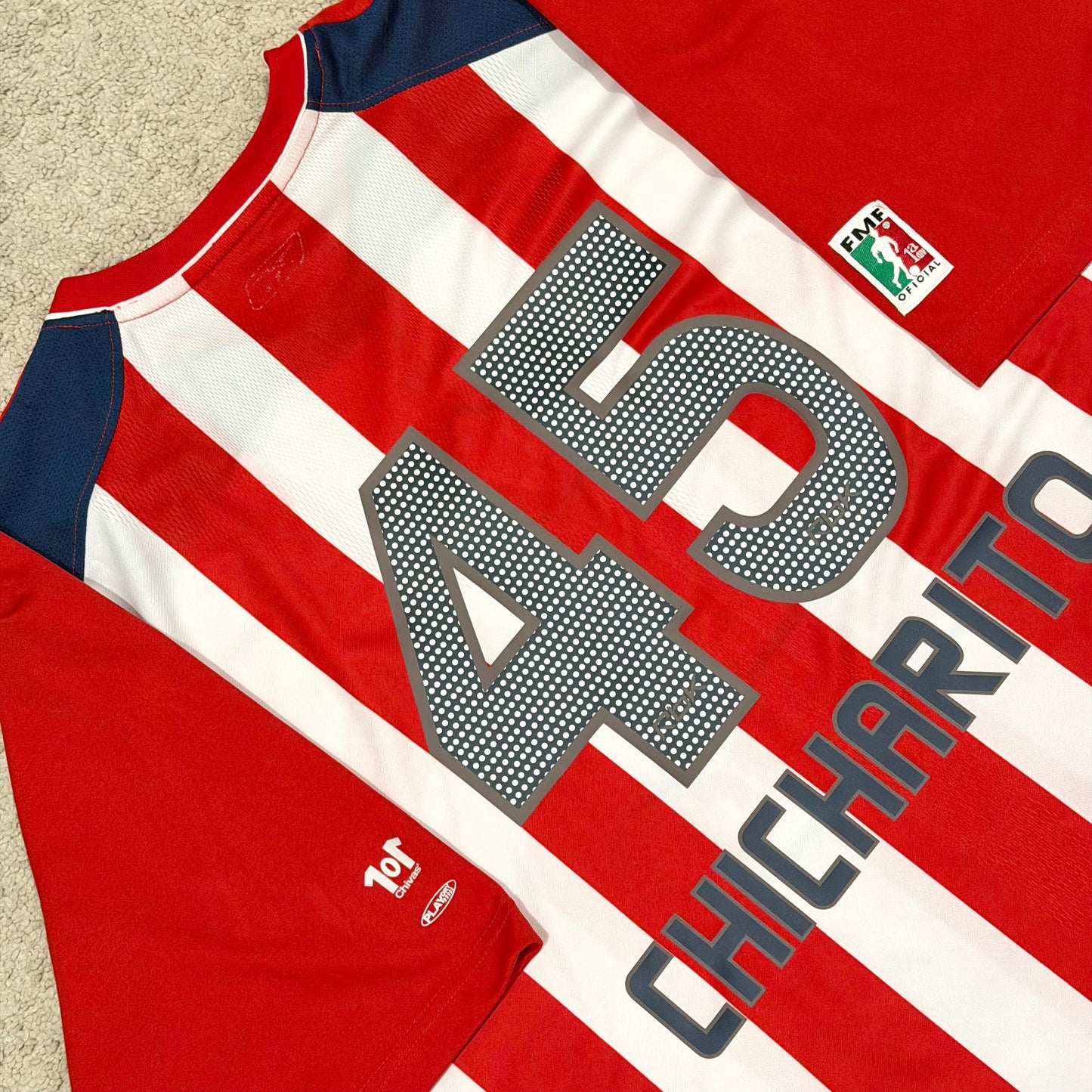 Chivas de Guadalajara 2006/07 home x Chicharito Hernandez #45 (XXL)
